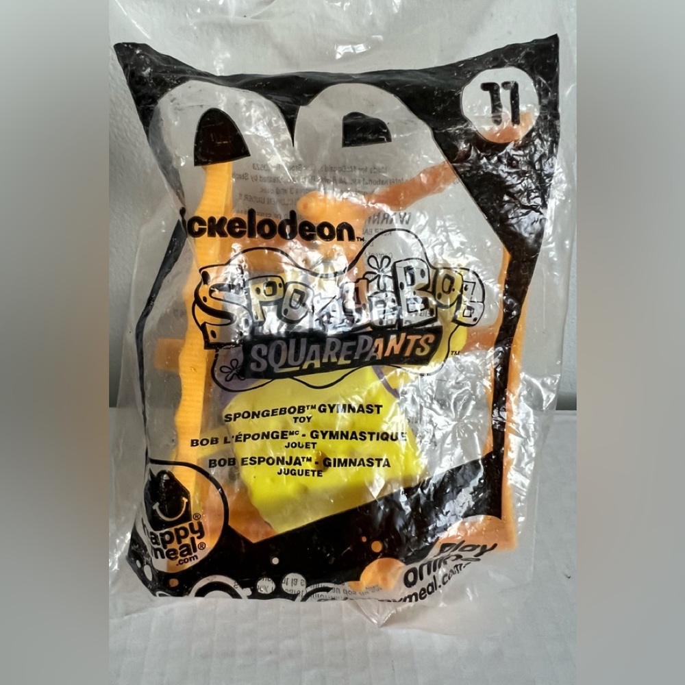 #11 SpongeBob McDonalds Toy 2012 NEW